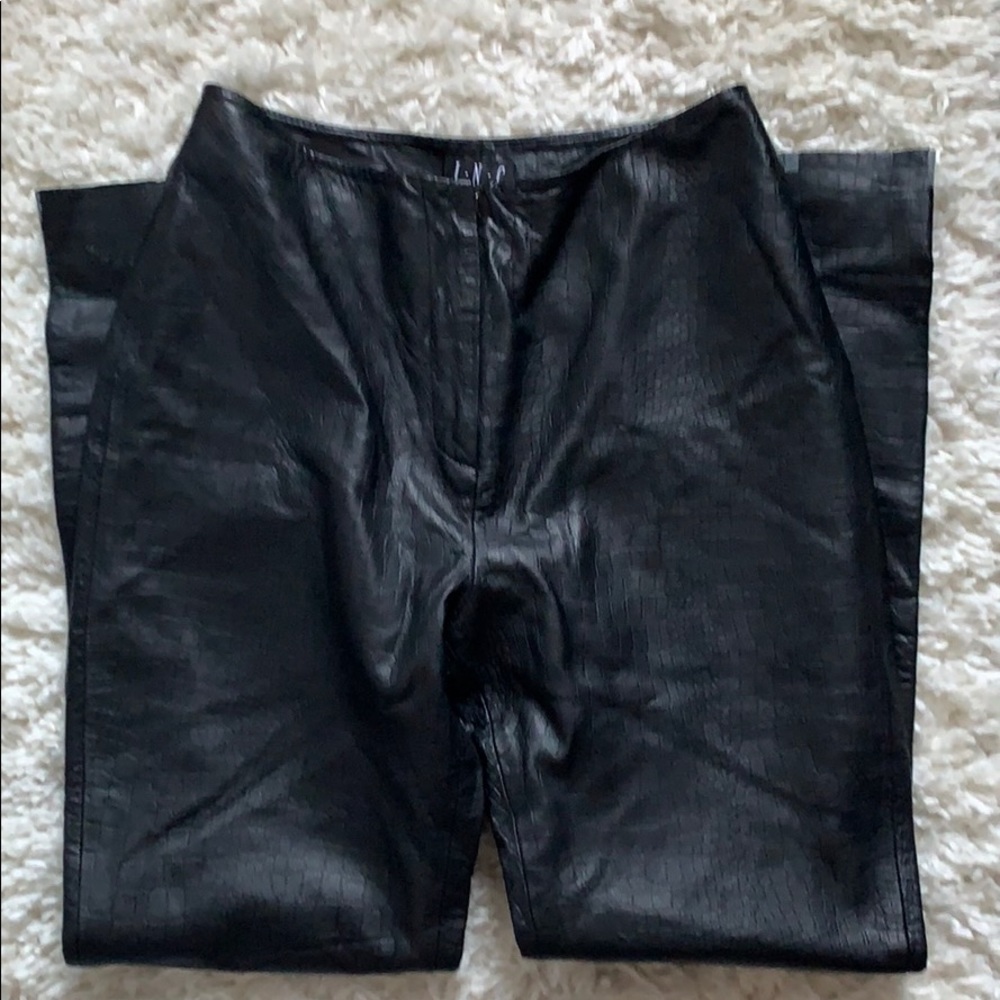 Leather pants